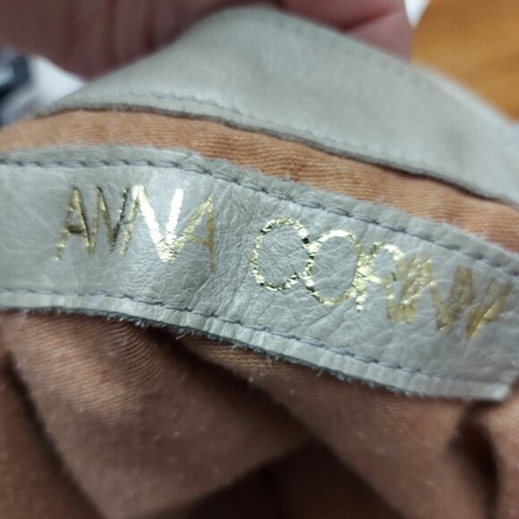 Anna Corinna leather mid city fold over tote - Picture 11 of 12